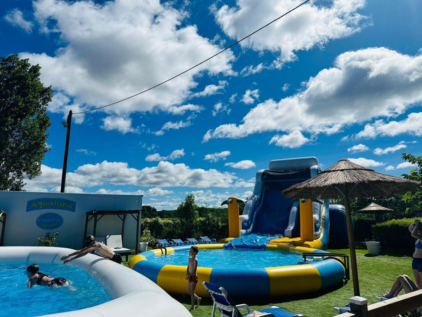 Camping Paradis Family Les Rives De L'Herault Gignac  Exterior photo